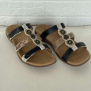 Taos Animal Print Sandals Women's 9